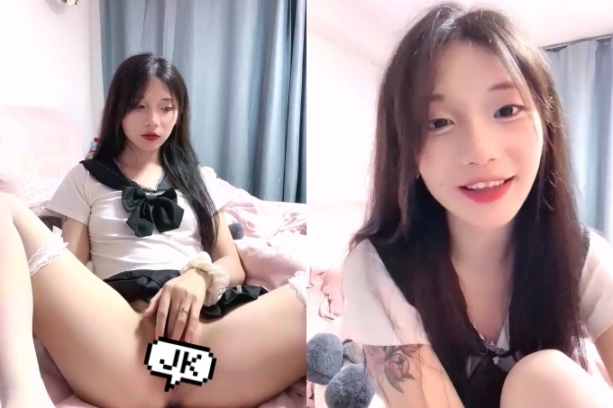 文静乖巧甜美小姐姐镜头前现场表演道具插穴自慰穿着情趣制服装揉奶掰穴挑逗骑乘猛烈抽插