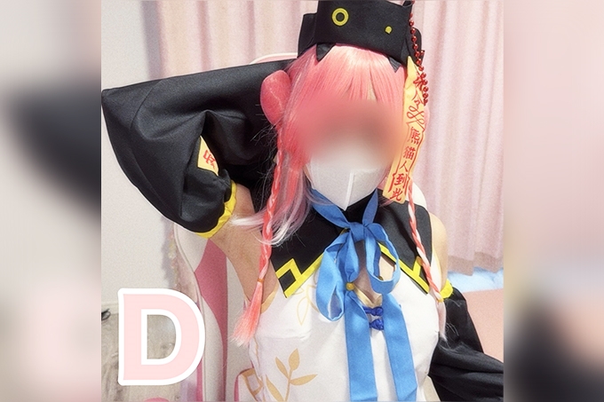 Vtuber 笹崎僵尸Ver.（罕见）新人琴叶的首次Cosplay出道
